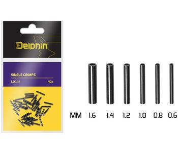 Delphin crimpy single crimps 40 ks-1,6 mm