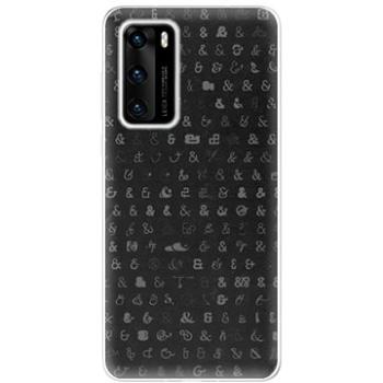 iSaprio Ampersand 01 pro Huawei P40 (amp01-TPU3_P40)