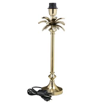 Champagne kovová základna ke stolní lampě Palm - 16*16*50cm/ E27 MGLVPG54