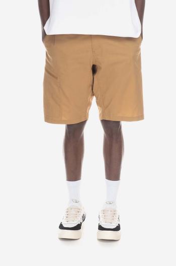 Kraťasy Fjallraven Abisko Hike Shorts F86969 232 pánské, béžová barva