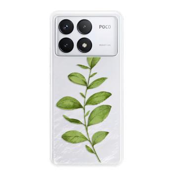 Odolné silikonové pouzdro iSaprio - Green Plant 01 - Poco F6 Pro