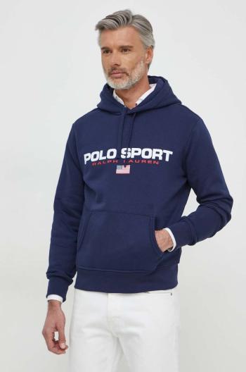 Mikina Polo Ralph Lauren pánská, s kapucí, s potiskem, 710938447