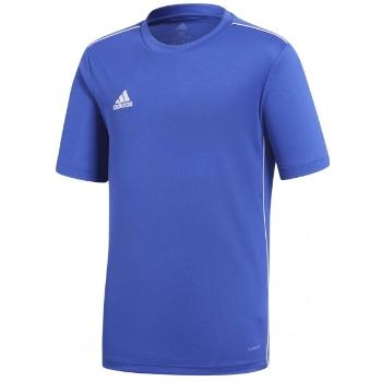 adidas CORE 18 JERSEY Juniorský fotbalový dres, modrá, velikost