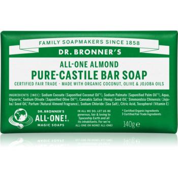 Dr. Bronner’s Almond tuhé mýdlo 140 g