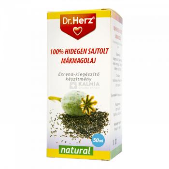 Dr. Herz Mákmagolaj 100% hidegen sajtolt 50 ml