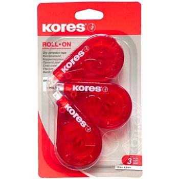 KORES Roll on 15 m x 4,2 mm - balení 3 ks (84733)