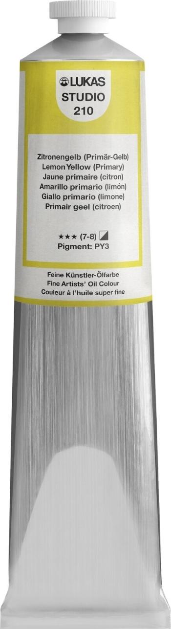Lukas Studio Aluminium Tube Olejová barva Lemon Yellow (Primary) 200 ml 1 ks