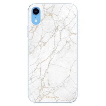 Odolné silikonové pouzdro iSaprio - GoldMarble 13 - iPhone XR