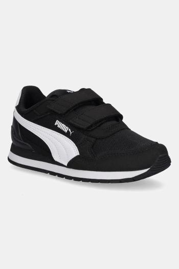 Detské tenisky Puma ST Runner v4 Mesh V PS čierna farba, 399877