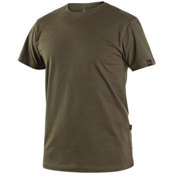 Canis (CXS) Tričko s krátkým rukávem CXS NOLAN - Khaki | XL