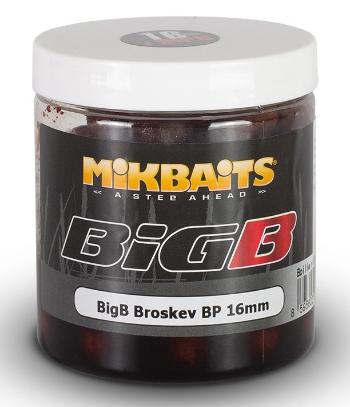 Mikbaits boilies v dipu bigb broskev black pepper 250 ml-16 mm