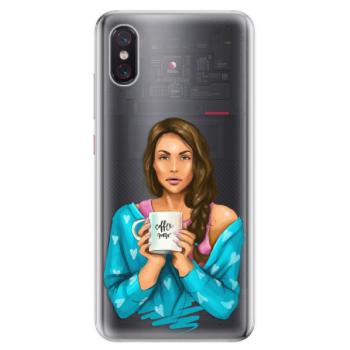 Odolné silikonové pouzdro iSaprio - Coffe Now - Brunette - Xiaomi Mi 8 Pro