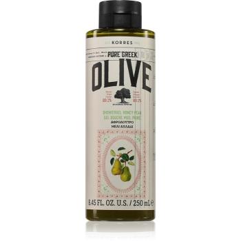 Korres Pure Greek Olive & Honey Pear osvěžující sprchový gel 250 ml