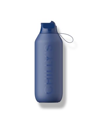 Termoláhev Chilly's Bottles - velrybí modrá 500ml, edice Series 2 Flip