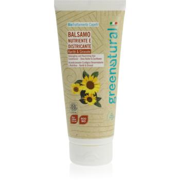 Greenatural Hair Conditioner Sunflower & Shea Butter vyživující kondicionér na vlasy s bambuckým máslem 200 ml