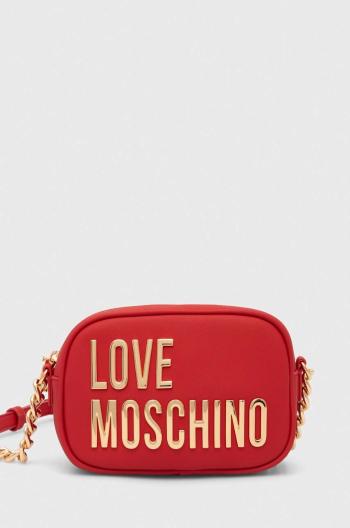 Kabelka Love Moschino červená barva, JC4026PP1LKD0000