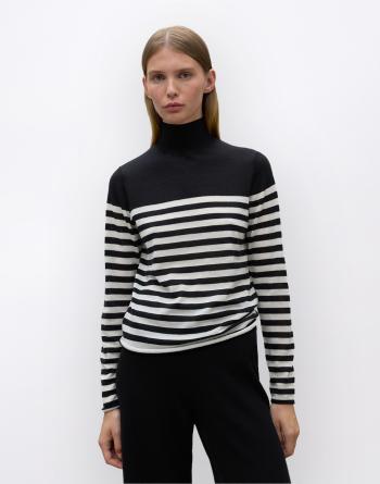 ECOALF Faya Stripes Knit Jumper BLACK S