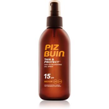 Piz Buin Tan & Protect ochranný olej urychlující opalování SPF 15 150 ml