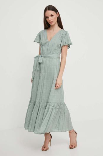 Šaty Lauren Ralph Lauren zelená barva, maxi, 250932820