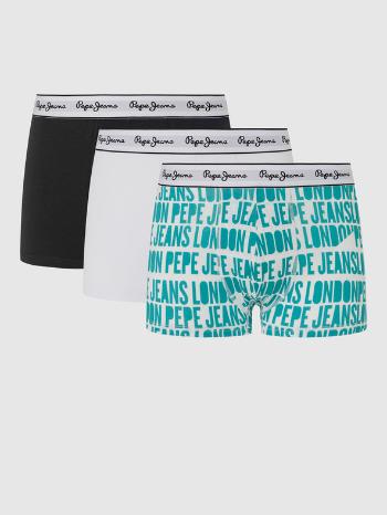 Pepe Jeans Boxerky 3 ks Modrá