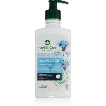 Farmona Herbal Care Cornflower zklidňující gel pro intimní hygienu pro citlivou a podrážděnou pokožku 330 ml