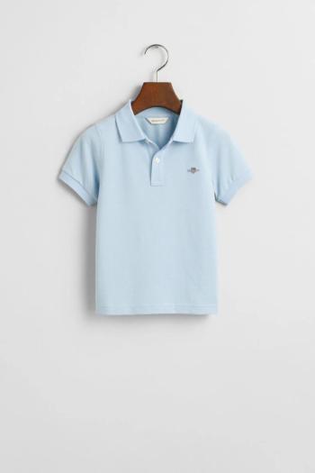 POLOKOŠILE GANT SHIELD SS PIQUE CALMING BLUE