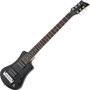 Höfner Shorty Deluxe Black Elektrická kytara
