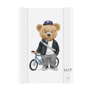 CEBA BABY Podložka přebalovací 2-hranná s pevnou deskou (50x70) Comfort Fluffy Puffy Bart