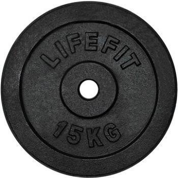 Kotouč Lifefit 15 kg / tyč 30 mm (4891223097658)