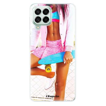 Odolné silikonové pouzdro iSaprio - Skate girl 01 - Samsung Galaxy M53 5G