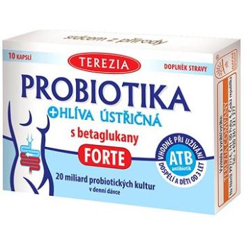 TEREZIA PROBIOTIKA + hlíva ústřičná s betaglukany FORTE 10 kapslí (3440774)