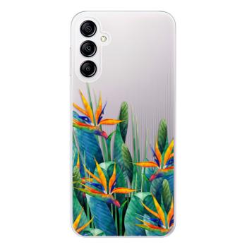 Odolné silikonové pouzdro iSaprio - Exotic Flowers - Samsung Galaxy A14 / A14 5G