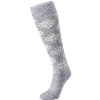 KARI TRAA ROSE WOOL SKI SOCKS Dámské lyžařské podkolenky, šedá, velikost