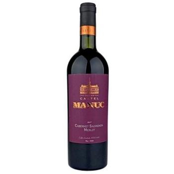 VINARIA HINCESTI Cabernet Sauvignon Merlot Castel Manuc 2017 0,75l (4841685001359)