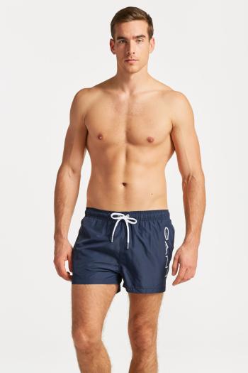 PLAVKY GANT SC LIGHTWEIGHT LOGO SWIM SHORTS MARINE