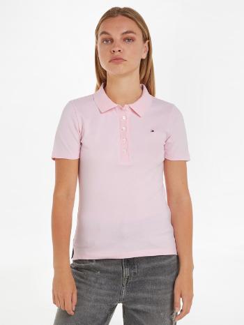 Tommy Hilfiger 1985 Pique Polo triko Růžová