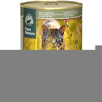 Pure Nature Cat Adult konzerva Hovězí a Zvěřina 400g (RD-PNCA00400BV-5752-CS)