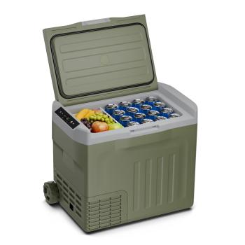Klarstein PolarForce 40L kompresorový chladící box| LCD panel, osvětlení, off-road, ochrana baterie, 12V/230V