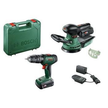 Bosch UniversalImpact 18V + AdvancedOrbit 18, 2x 1.5 Ah, nabíječka, kufr (0.603.9D4.10A)