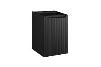 ArtCom Závesná skrinka do kúpeľne NOVA Black 81-40-1DK | s košom 40 cm