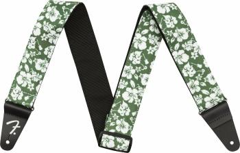 Fender 2'' Hawaiian Strap Green Floral Kytarový pás Green