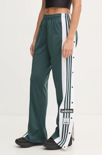 Tepláky adidas Originals Adibreak Pant zelená barva, vzorované, IZ2761