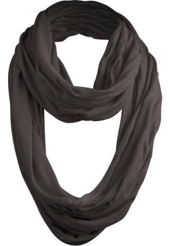 Urban Classics Wrinkle Loop Scarf h.charcoal - UNI