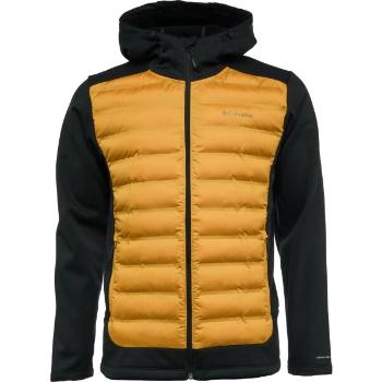 Columbia OUT-SHIELD INSULATED FULL ZIP HOODIE Pánská hybridní bunda, žlutá, velikost