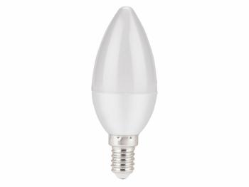 Žárovka LED svíčka, 5W, 450lm, E14, denní bílá EXTOL-LIGHT