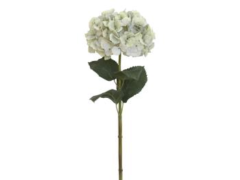 Dekorace umělá krémová květina Hortenzie Hydrangea cream - 85 cm 39060119