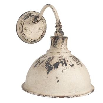 Nástěnná vintage bílá retro lampa Helene - 43*28*31 cm 6LMP678