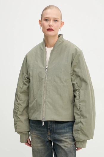 Bunda Won Hundred dámska, zelená farba, zimná, 3349-13041