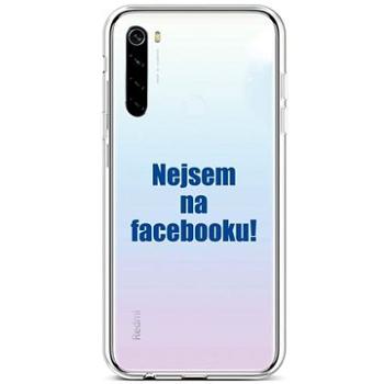 TopQ Xiaomi Redmi Note 8T silikon Nejsem na Facebooku 46483 (Sun-46483)