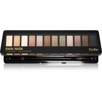 Delia Cosmetics Ideal Nude Color Master paletka očních stínů odstín 02 18 g